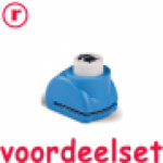     VOORDEELSET - Kleine vormen ponzen (10 stuks)