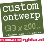 Custom ontwerp speelkleed van FLOOR4KIDS 3 (133 x 200 cm)