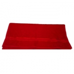 Handdoek, kleur cherryrood