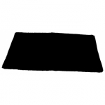 Handdoek, kleur zwart