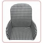  Stoelverkleiner met Grijs ruitmotief