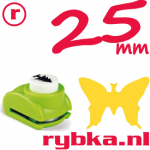 Vlinder - Medium vormen pons voor papier