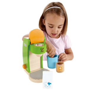  Kinder speel Senseo koffie machine