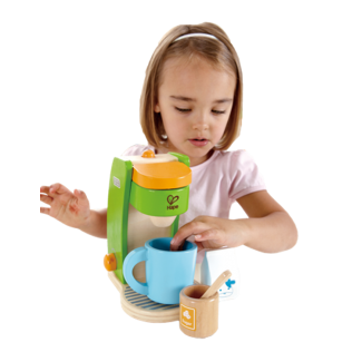  Kinder speel Senseo koffie machine