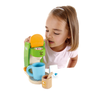  Kinder speel Senseo koffie machine