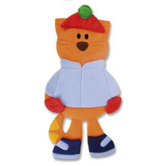  Kleed Pluisje de kat aan - Wandkleed