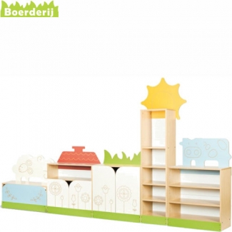Kastenwand 2 - Boerderij kinderopvang meubels