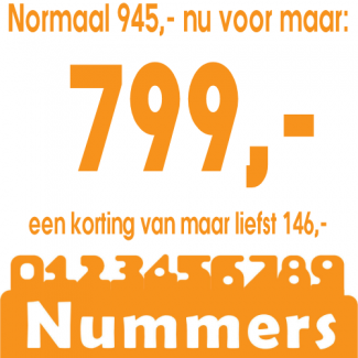 Kastenwand 2- Nummers kinderopvang meubilair