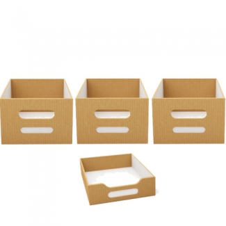 Set kartonnen laden voor aankleedmeubel 16-07503 