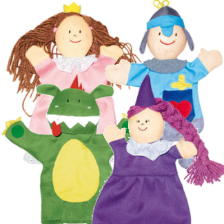 Sprookjes - voordeelset Poppenkastpoppen