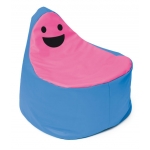    kinderzitzak happy faces | blauw-roze
