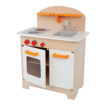   Kinder speel keuken Gourmet, wit