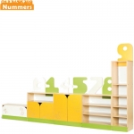 Kastenwand 2- Nummers kinderopvang meubilair