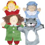 Roodkapje - voordeelset Poppenkastpoppen