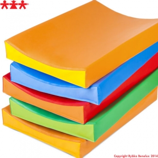   Blauw aankleedkussen - voor professioneel gebruik in de kinderopvang  