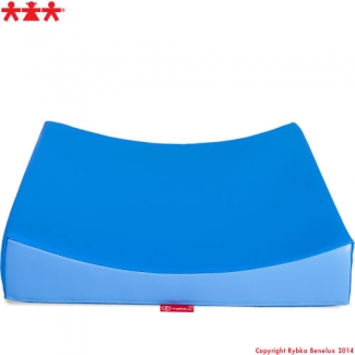   Blauw aankleedkussen - voor professioneel gebruik in de kinderopvang  