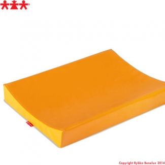   Oranje aankleedkussen - voor professioneel gebruik in de kinderopvang  