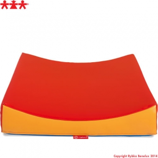   Rood aankleedkussen - voor professioneel gebruik in de kinderopvang  