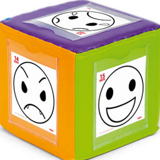 Foam dobbelsteen met insteek