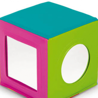 Foam dobbelsteen met spiegels