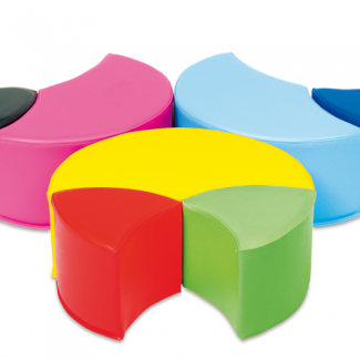 Kleuren Palet - foam blokken set