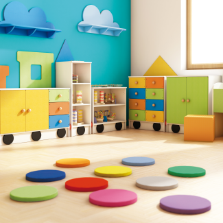   Soft Play kussentjes (12 stuks)