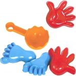 Handen en voeten - Zandvormen