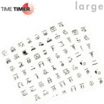 Stickervel Large - Time Timer 