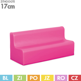  Foam bankje - Zithoogte 17 cm