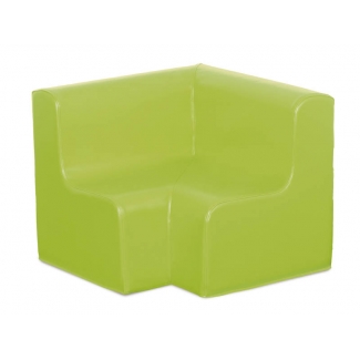  Foam hoekbankje - Zithoogte 17 cm