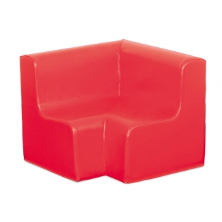  Foam hoekbankje - Zithoogte 17 cm