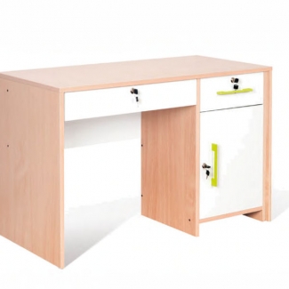 Modern Bureau -  Wit - met kastje en lades