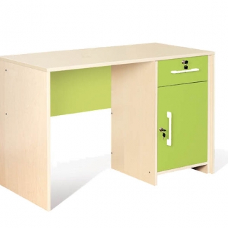 Modern Bureau - Groen - met kastje en lade
