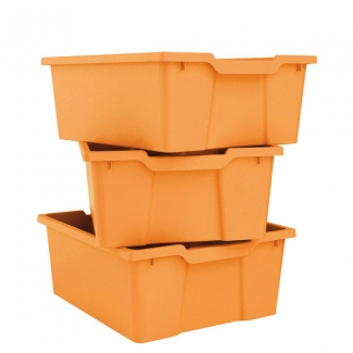 Modern Lades - Oranje - kunststof (diep)