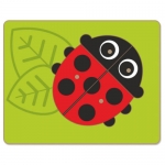 Lieveheersbeestje - RYBKA knoppuzzel voor jonge kinderen (modern ontwerp)