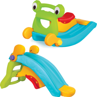    Glijbaan en Schommelstoel 2 in 1 