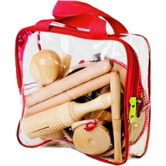    Muziek set in tas, 12-delig