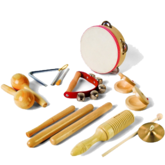    Muziek set in tas, 12-delig