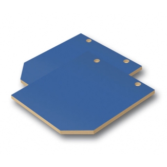 Classic deur  blauw - S x 2