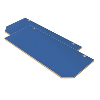 Classic deur  blauw - XXL x 2