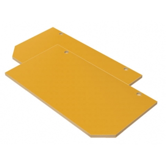 Classic deur  geel - XL x 2