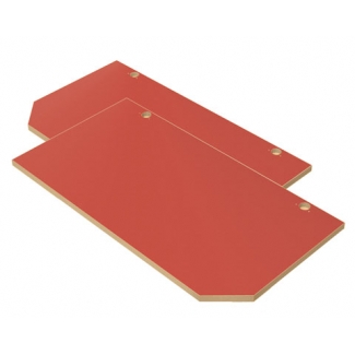 Classic deur  rood - XL x 2