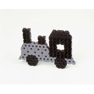 Classic kist op wielen - blauw - M