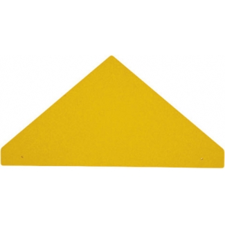 Classic opzet wandplank HUIS - geel