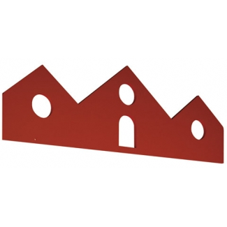 Classic opzetstuk kasteel - rood