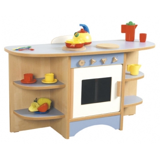 Speelkeuken met fornuis - Wolk