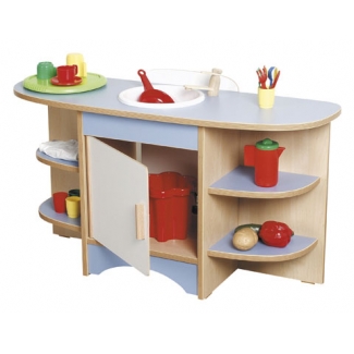 Speelkeuken met gootsteen - Wolk