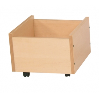 Kist op wielen - Boekenbak 