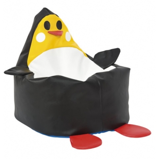  kinderzitzak animals | Zwarte Penguin