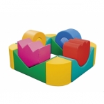 Bloementuin - foam blokken speelhoek